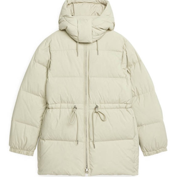 NWT Arket Waisted Down Jacket - Picture 3 of 10